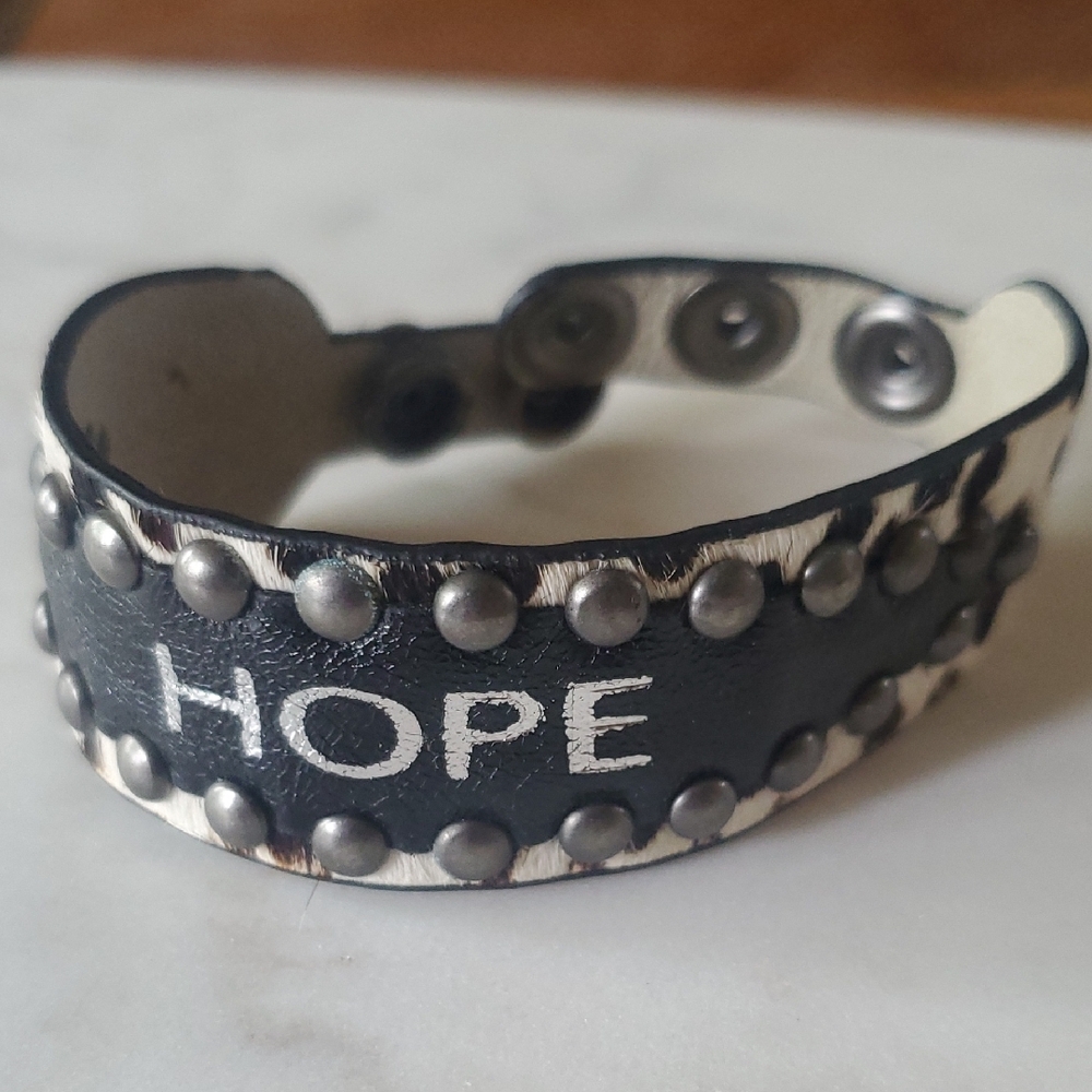 Genuine Leather Goodworks HOPE Bracelet